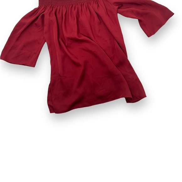 Theory Elistaire Off-the-Shoulder Silk Top - Picture 2 of 6